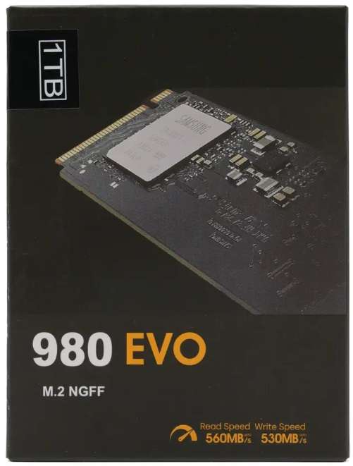 SAMSUNG 980 EVO NGFF   ** 1TB M.2 NVMe SSD ** EXCELLENT CONDITION ** WARRANTY **