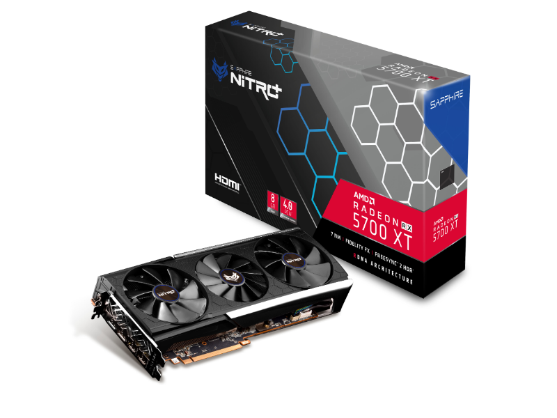 Sapphire RX 5700xt 8G Nitro+ - Gaming Graphics Card - Good Condition - Original Packaging - Warranty
