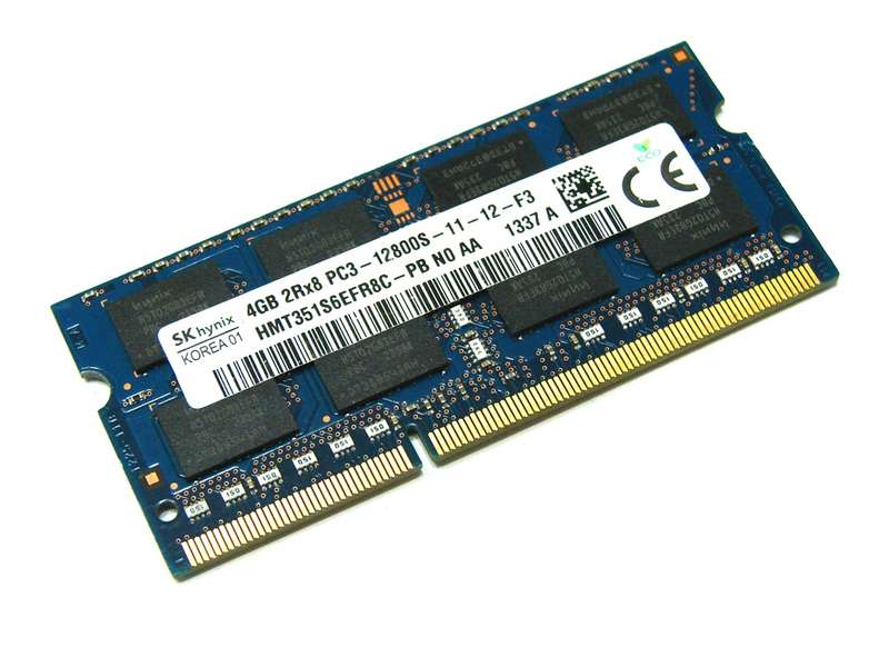 Sk Hynix 4GB 1600Mhz DDR3 - Laptop Ram - Good Condition - Warranty