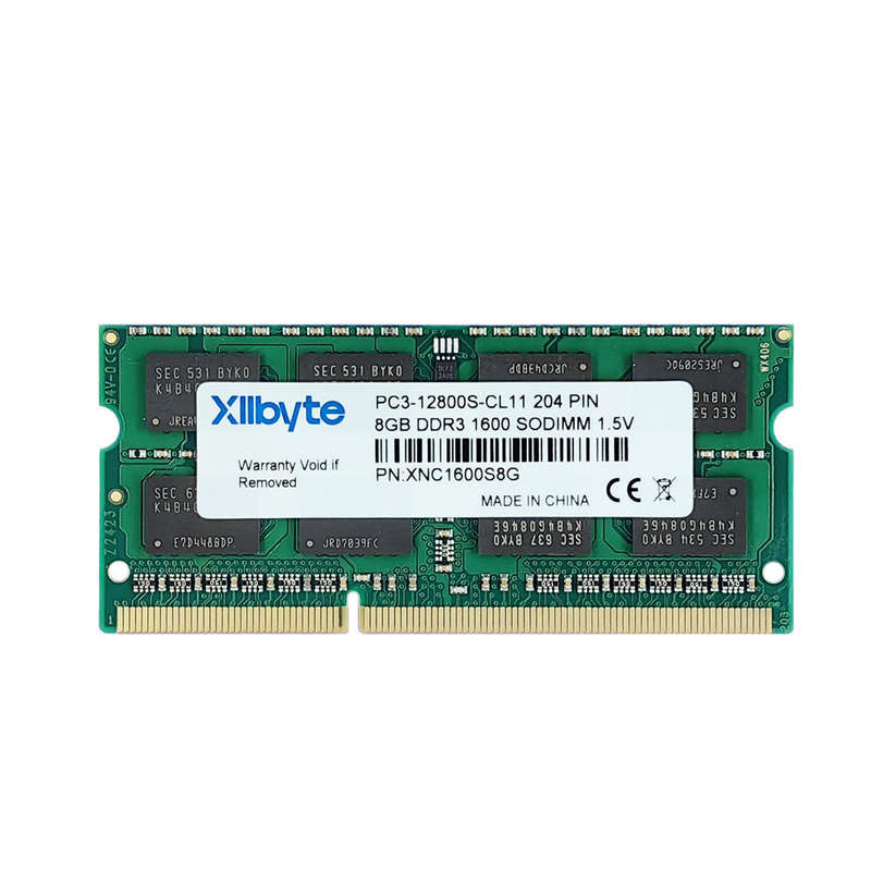 Xllbyte 8GB 1600Mhz DDR3 - Laptop Ram - Good Condition - Warranty