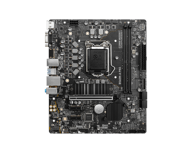 MSI B560M-A PRO **  M-ATX GAMING MOTHERBOARD ** GOOD CONDITION ** WARRANTY **