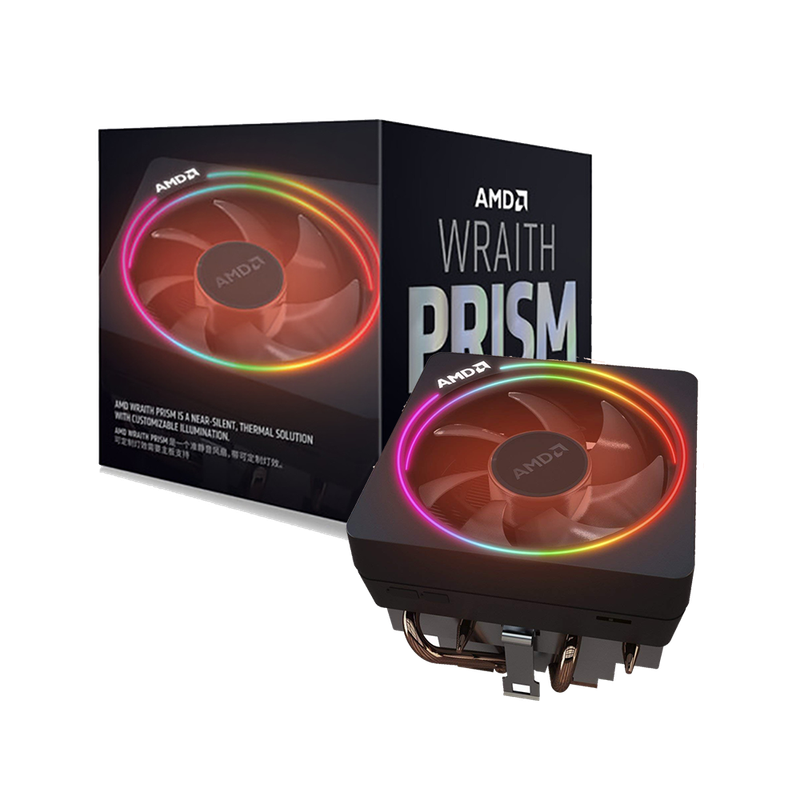 AMD WRAITH PRISM RGB LED AM4 ** CPU COOLER ** GOOD CONDITION ** WARRANTY **