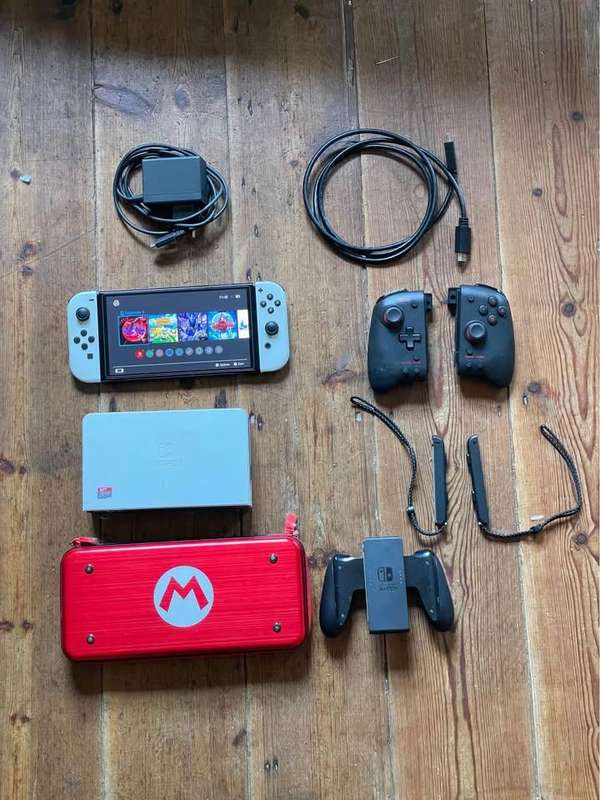Nintendo Switch Oled + Accessories for Sale