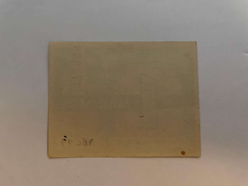 SA Petrol Ration Coupon - 1 Gallon - March 1946 No 373888 - Not Stamped