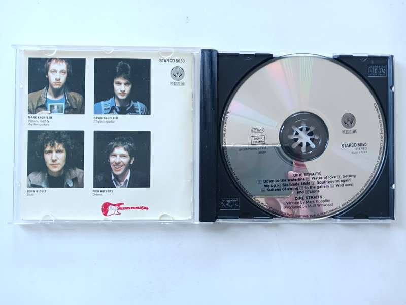 Dire Straits - Dire Straits  ( scarce 1991 SA released CD )