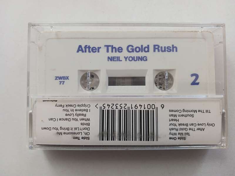 Neil Young - After the Gold Rush  ( Scarce 1980's SA released Music Cassette EX / EX )