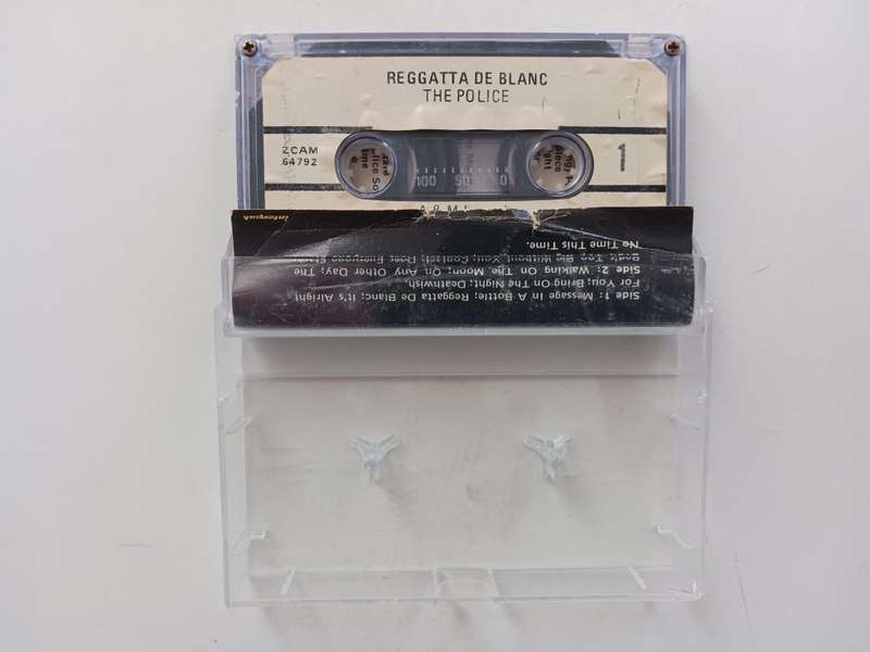 The Police - Reggatta De Blanc  ( 1982 SA released Music Cassette )