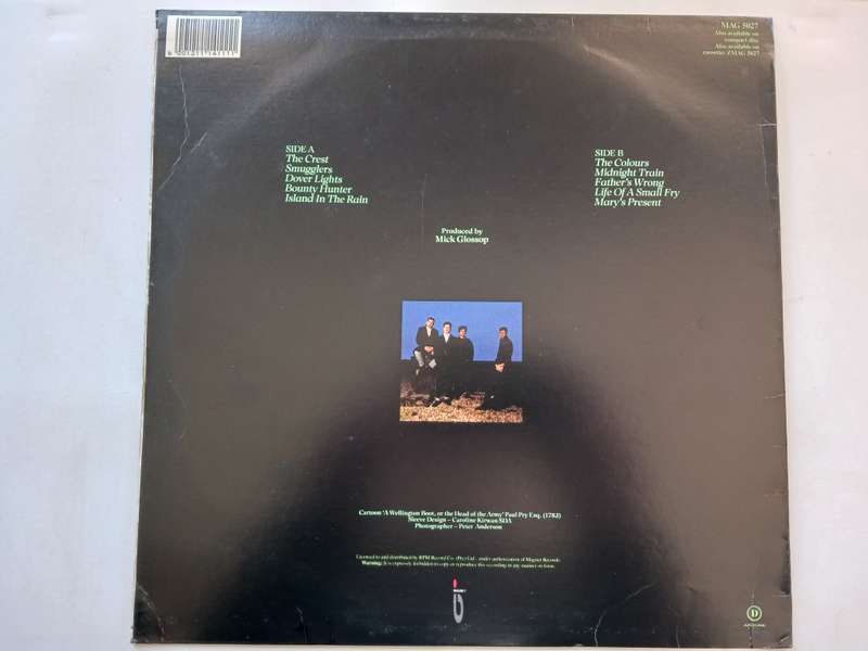 The Men they Couldn't Hang - Waiting for Bonaparte ( 1988 SA released LP )