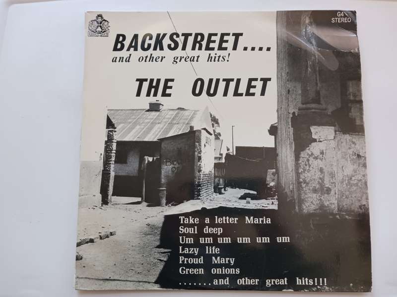 The Outlet - Backstreet......And Other Great Hits ( scares 1969 SA released NM LP from an SA band.))