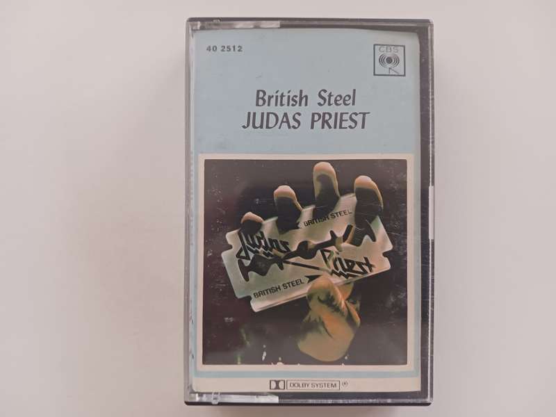Judas Priest - British Steel  ( scarce 1980 SA released music cassette  )