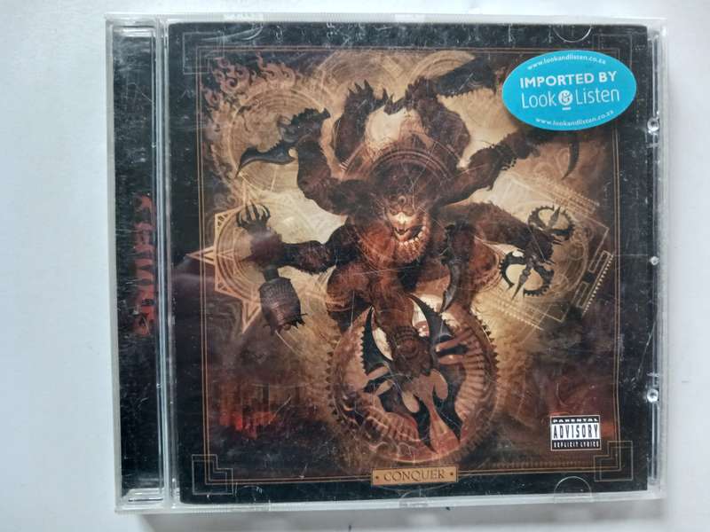 Soullfly - Conquer  ( Released in Europe 2008 picture Disc CD )