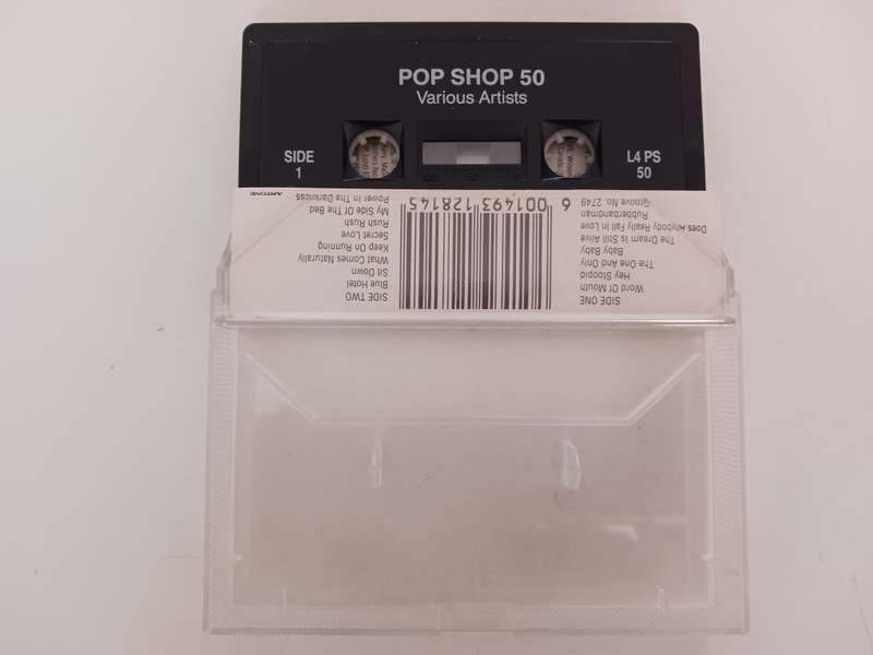 Various - Pop Shop Volume 50 Music Cassette EX /EX )