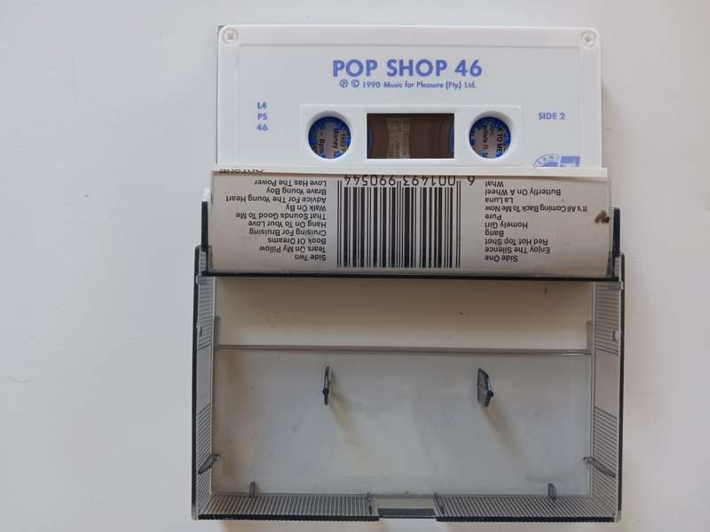 Various - Pop Shop 46 -  ( Scares 1990 SA released Music Cassette NM / M - )