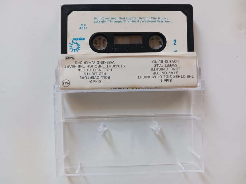 Uriah Heep - Head First  ( 1983 SA released music cassette NM.)
