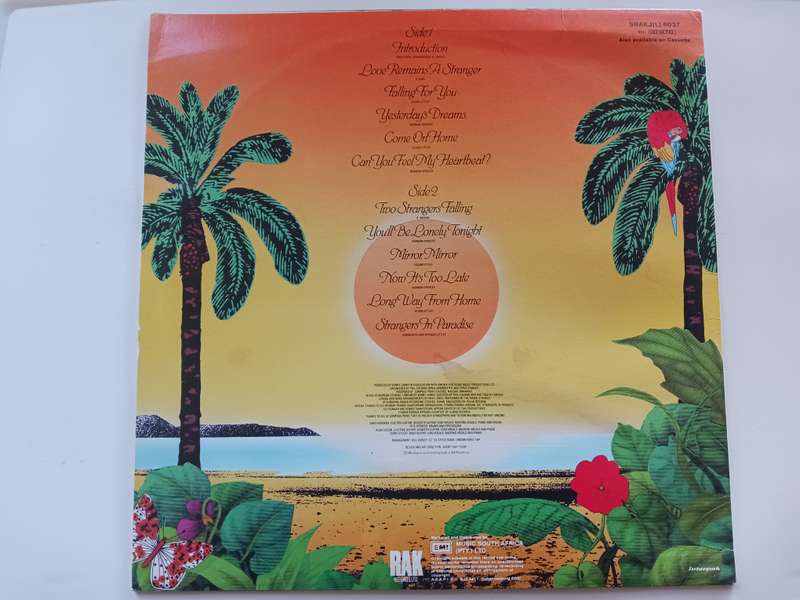 Smokie - Strangers In Paradise  ( Scarce 1982 SA released LP NM / M- )