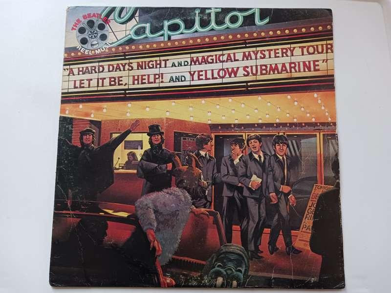 The Beatles - Reel Music  ( Rare 1982 SA released LP )