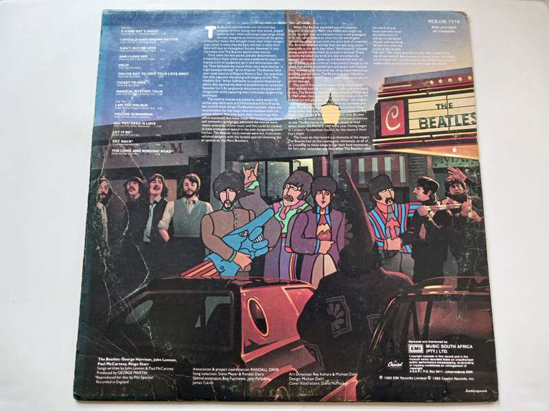 The Beatles - Reel Music  ( Rare 1982 SA released LP )