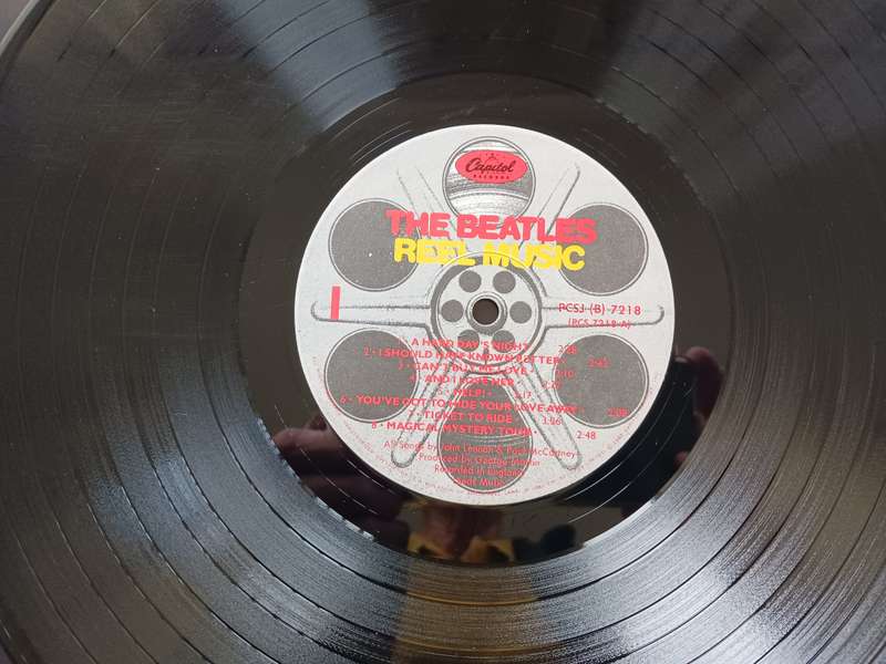 The Beatles - Reel Music  ( Rare 1982 SA released LP )