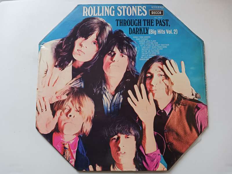 The Rolling Stones -  Through the Past Darkly ( big hits vol 2 ) ( 1969 SA released  LP )