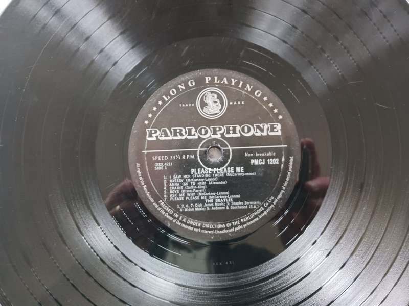 The Beatles - Please Please Me  ( scares 1963 SA released LP )