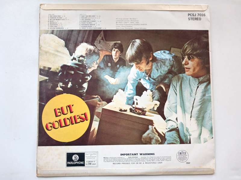 The Beatles - A Collection of Beatles Oldies ( but goldies ) ( 1966 1st  SA released  LP )