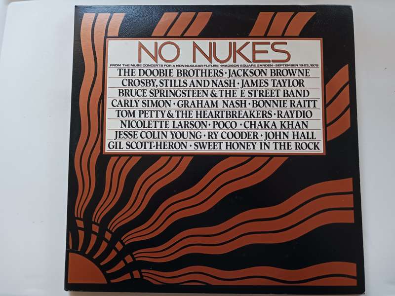 Various -  No Nukes - The Muse Concerts For A Non-Nuclear Future. ( 1979 US Released 3 X vinyl LP NM