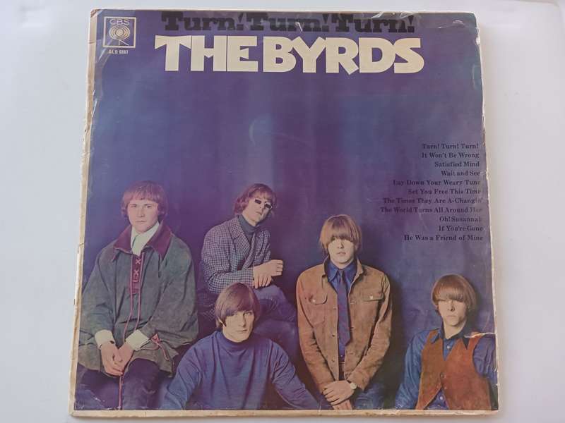 The Byrds - Turn! Turn! Turn!  ( scarce 1965 SA released Psychadelic Rock LP )