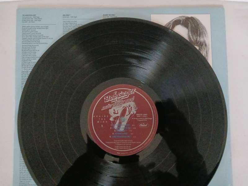 Bob Seger and the Silver Bullet Band - Against the Wind ( 1980 SA released NM LP )