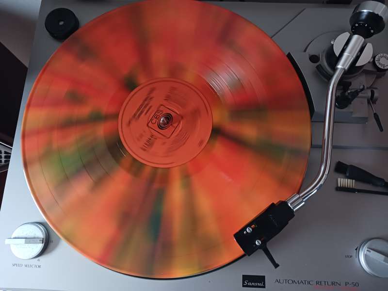 Various -  The CBS Rock Machine Turns You On ( 1969 SA released Psychedelic Rock,Orange Multicolour
