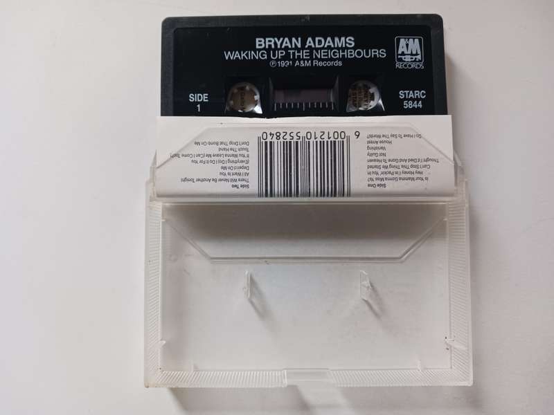 Bryan Adams -  Waking Up The Neighbours   ( scarce  1991  SA released Music Cassette )