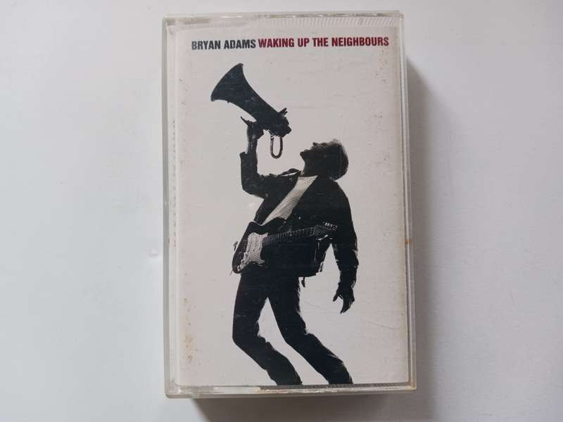 Bryan Adams -  Waking Up The Neighbours   ( scarce  1991  SA released Music Cassette )