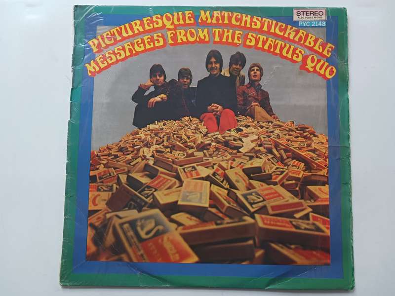 The Status Quo*-Picturesque Matchstickable Messages From The Status Quo (Rare 1968 SA LP )