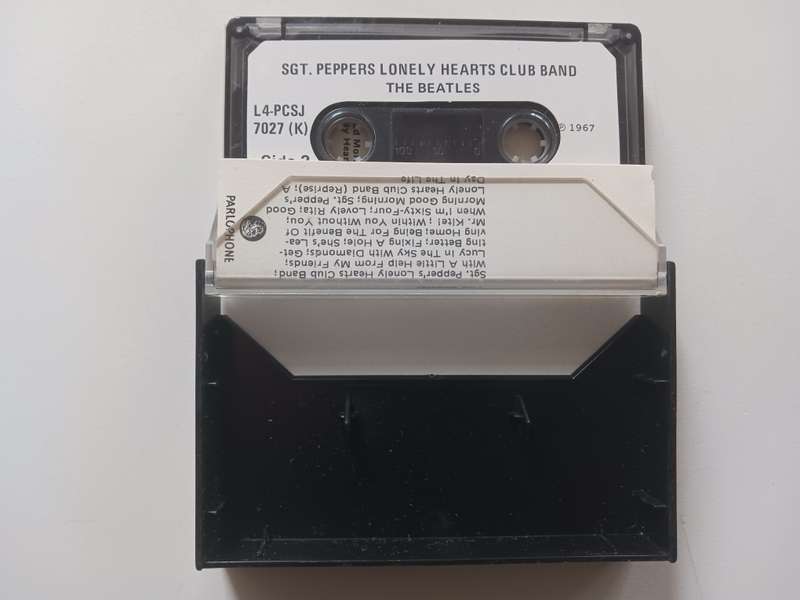 The Beatles - Sgt. Peppers Lonely Hearts Club Band ( Rare SA released music cassette )