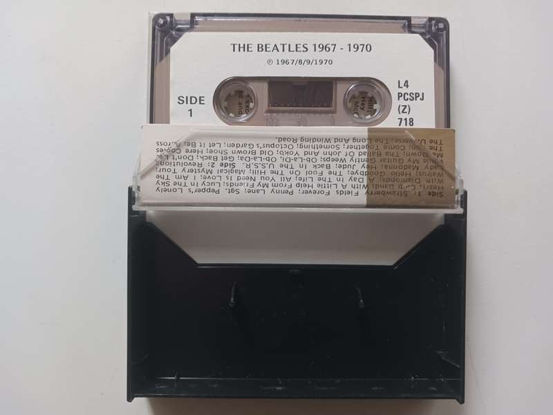 The Beatles - 1967- 1970  ( Rare SA released music cassette )