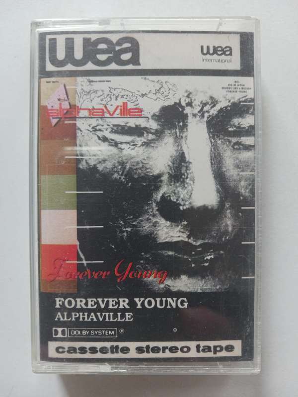 Alphaville - Forever young  ( Rare 1984 SA released Music Cassette EX / EX )