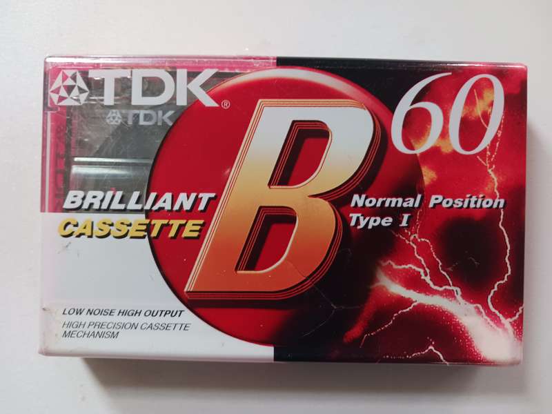 TDK Music Cassettes Blank   2 X B 90 plus 1 X  B 60  Cassettes ( still Sealed )