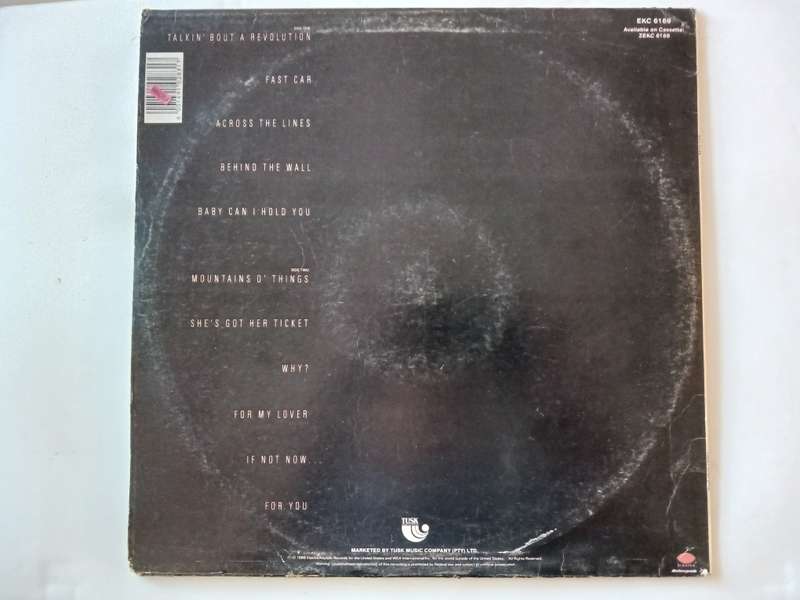 Tracy Chapman - Tracy Chapman  ( 1988 SA released LP.)