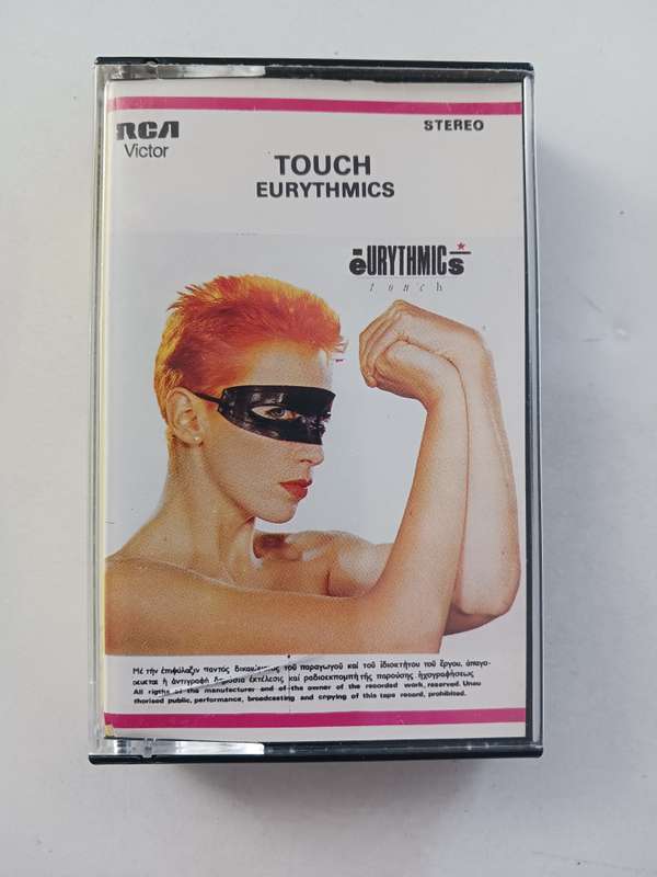 Eurythmics - Touch ( scarce 1983 released in Greece music cassette NM )