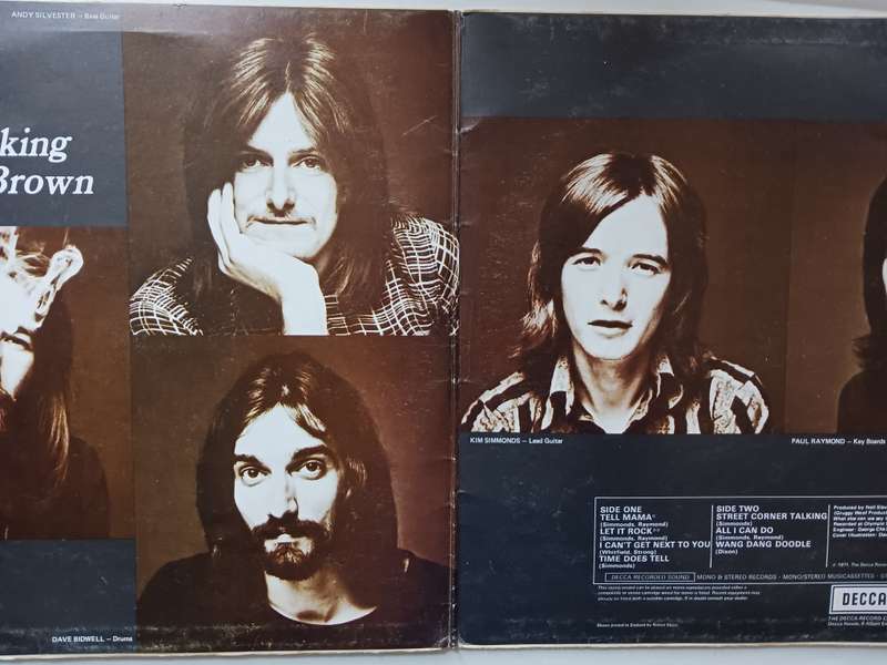 Savoy Brown - Street Corner Talking  ( Rare 1971 SA released Blues Rock LP )