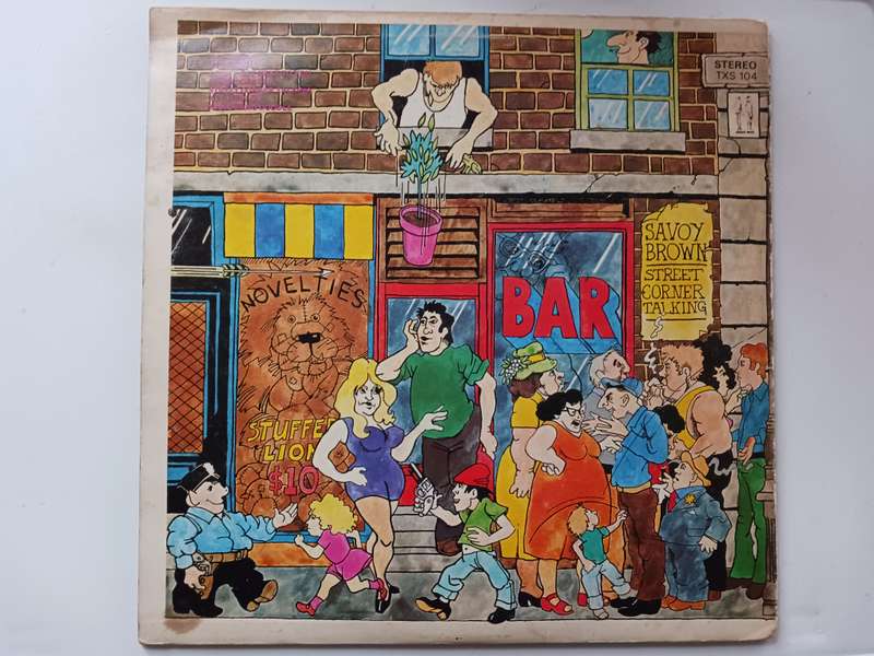 Savoy Brown - Street Corner Talking  ( Rare 1971 SA released Blues Rock LP )