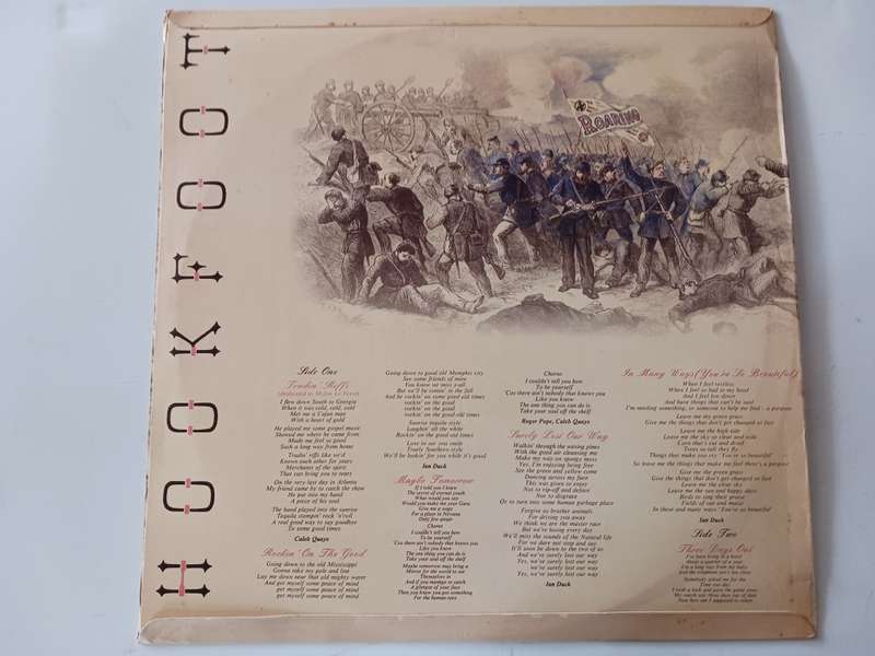 Hookfoot - Roaring  ( scarce 1973 SA released NM blues,rock LP )