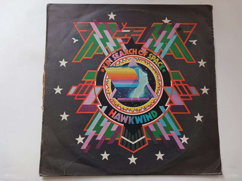 Hawkwind - X in Search of Space  ( Scarce 1972 SA released Prog Rock LP )