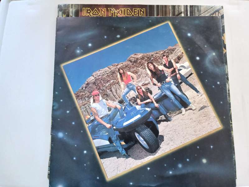 Iron Maiden - Somewhere in Time. ( 1986 UK released LP )