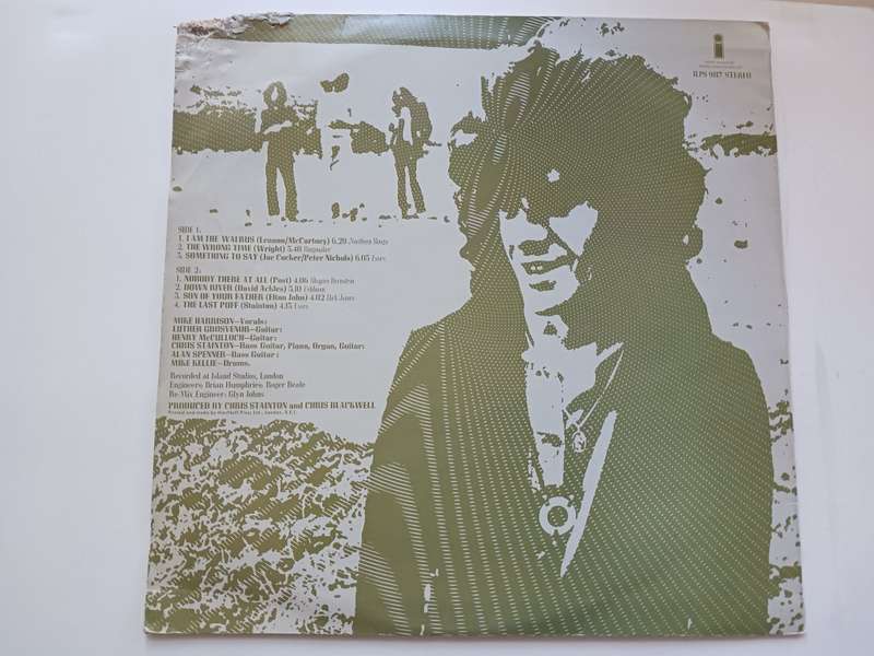 Spooky Tooth - Featuring Mike Harrison - The Last Puff (Scarce 1970 UK rleased LP )