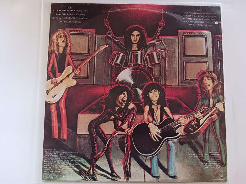 Aerosmith - 'Rocks'    ( scarce 1976 SA released NM LP )
