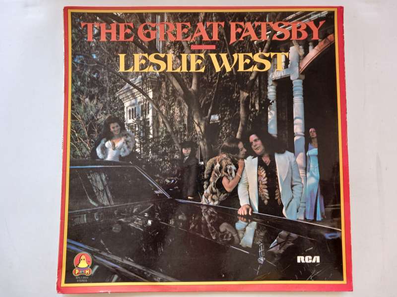 Leslie West - The Great Fatsby ( Rare 1975 SA released copy,hard rock LP EX )