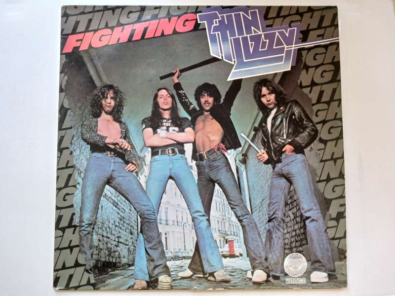 Thin Lizzy - Fighting  ( scarce 1975 SA released LP NM / M- )