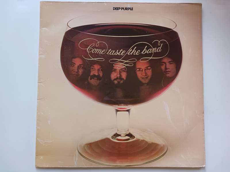 Deep purple - Come Taste The Band  ( scarce 1975 SA released LP )