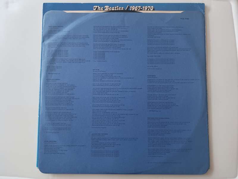The Beatles - 1967- 1970  ( Quality 1973 UK pressing in NM 2 x vinyl LP )