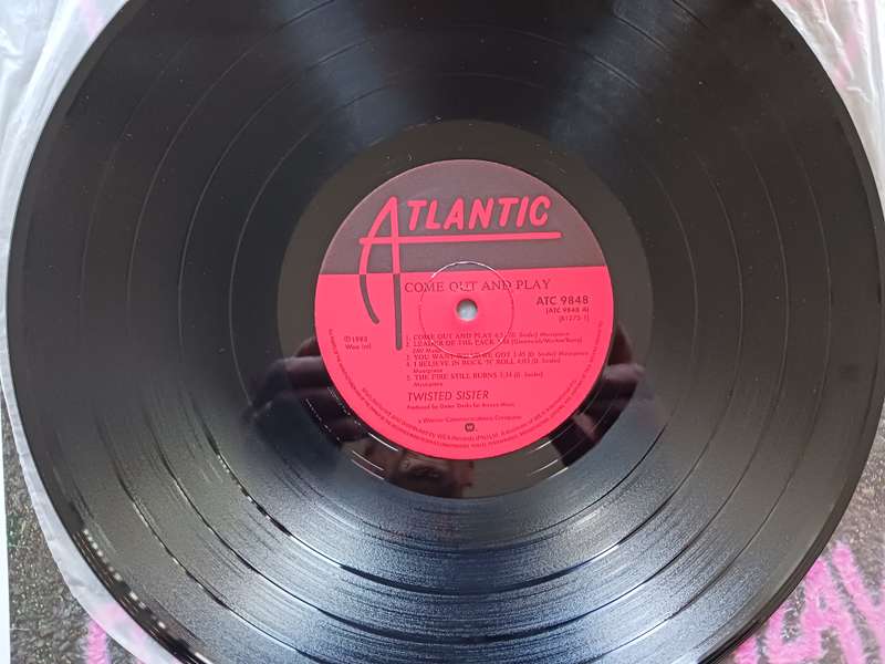 Twisted Sister - Come Out To Play ( 1985 SA released LP NM/M- )